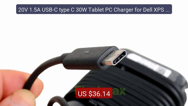 20V 1.5A USB-C type C 30W Tablet PC Charger for Dell XPS 12... Top Pick 2026 | Unbeatable Price!