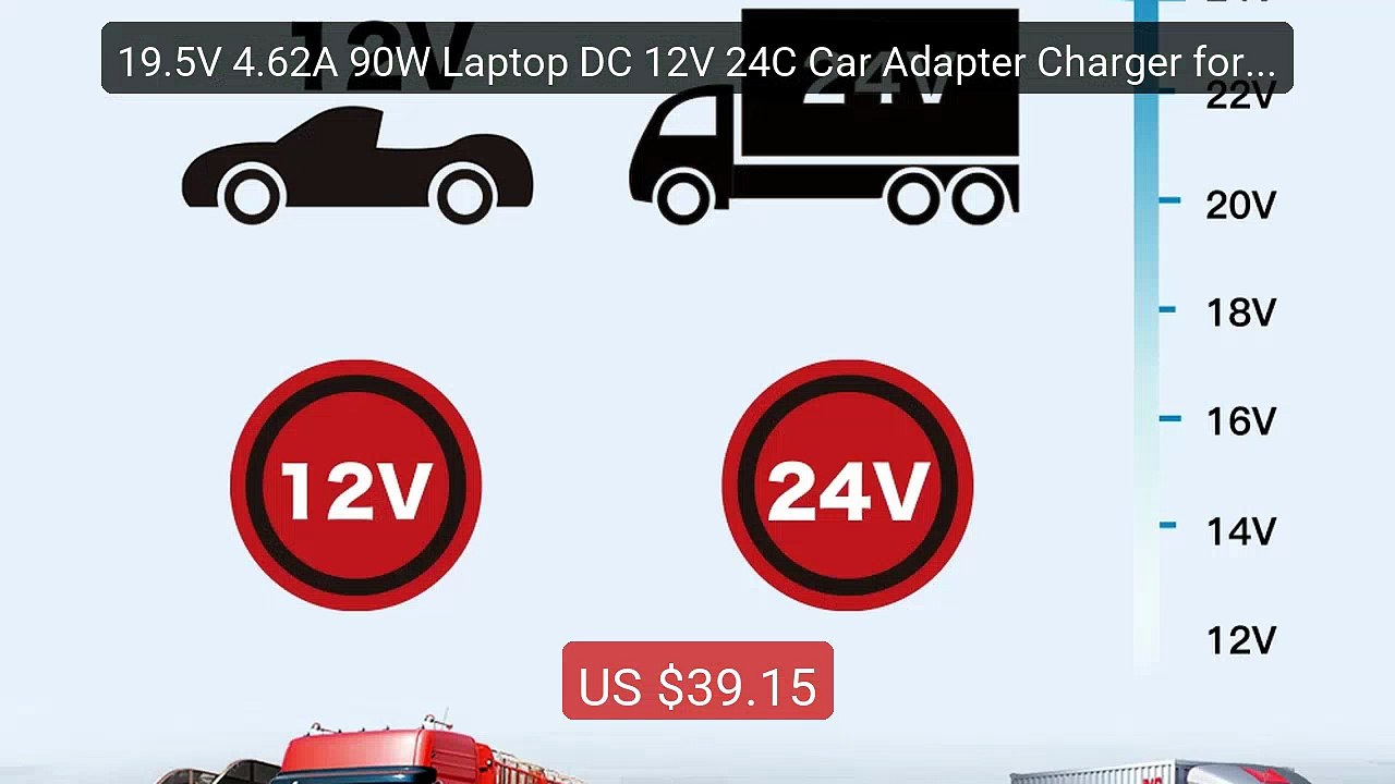 19.5V 4.62A 90W Laptop DC 12V 24C Car Adapter Charger for Dell... -- Best Buy 2026 | Great Quality!