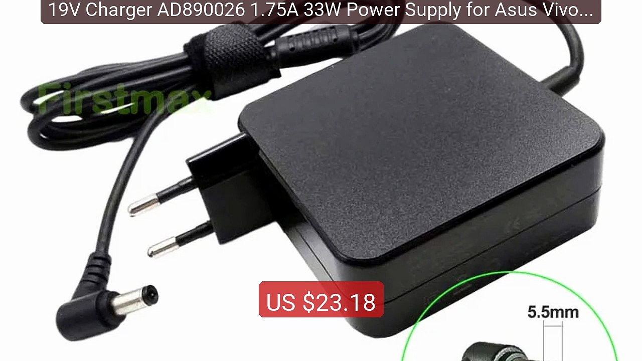 19V Charger AD890026 1.75A 33W Power Supply for Asus VivoBook ... -- Hot Deal 2026 | Limited Offer!