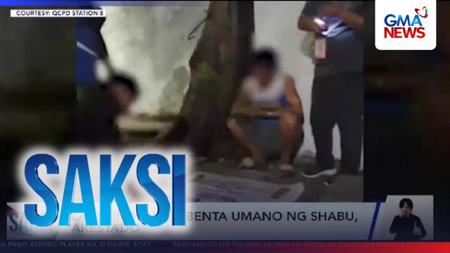 Lalaking nagbebenta umano ng shabu, arestado | Saksi