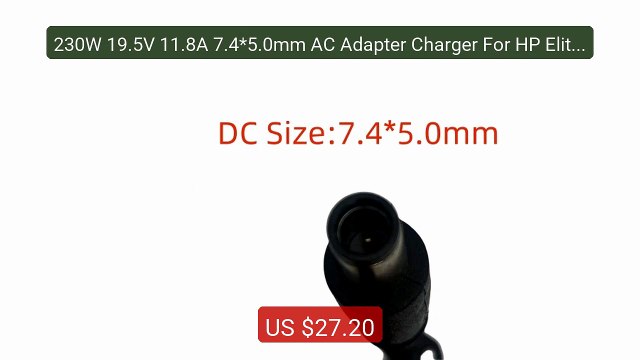 230W 19.5V 11.8A 7.4*5.0mm AC Adapter Charger For HP EliteBook 8740... Top Rated 2026 | Buy Now!