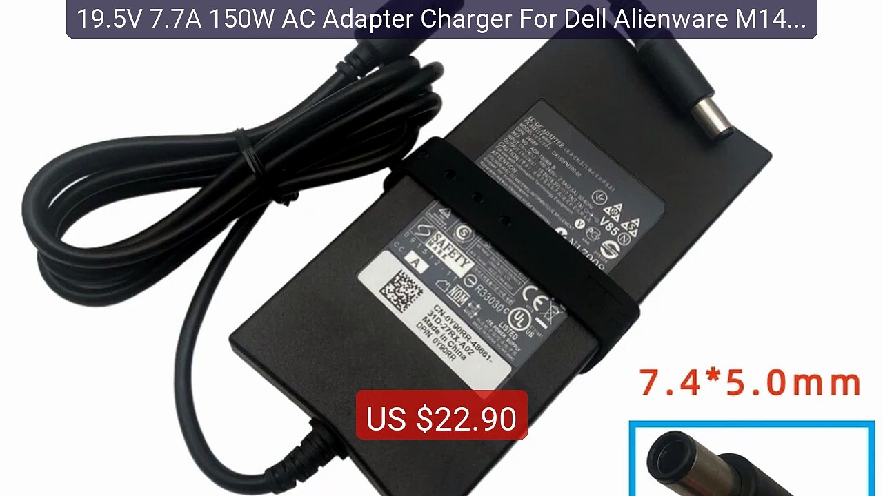 19.5V 7.7A 150W AC Adapter Charger For Dell Alienware M14X R2 ... -- Best Buy 2026 | Great Quality!