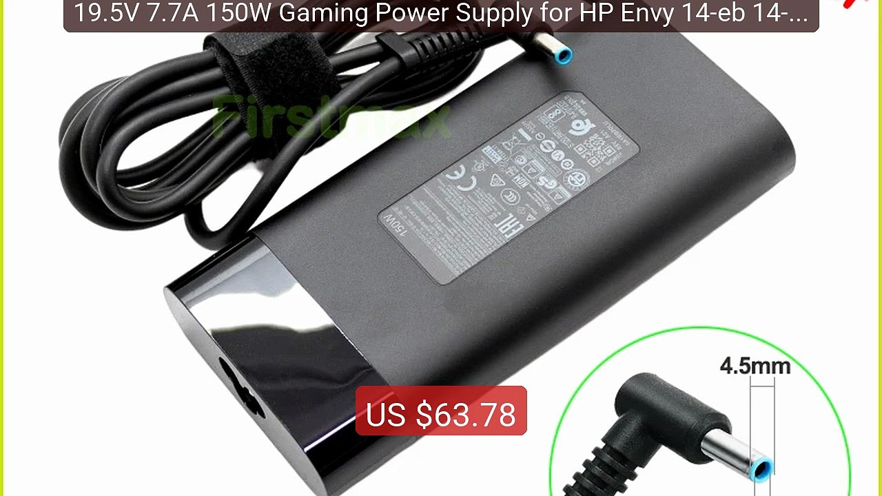 19.5V 7.7A 150W Gaming Power Supply for HP Envy 14-eb 14-eb0000 14... -- Best Deal 2026 | Shop Now!