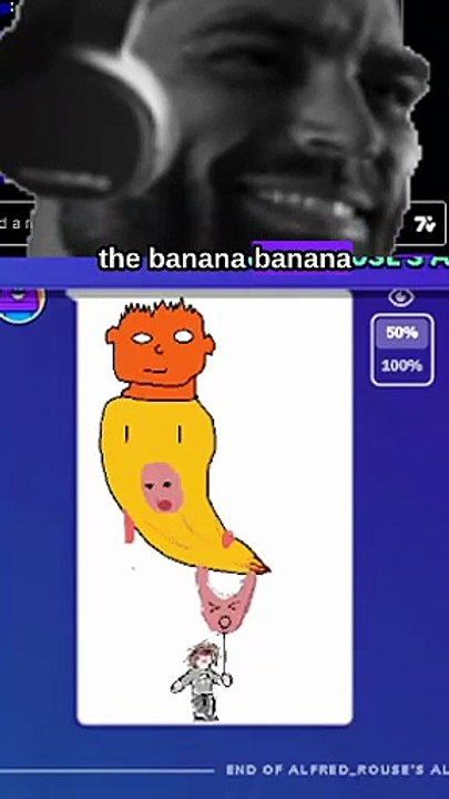 banana bloon man