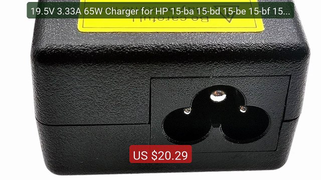 19.5V 3.33A 65W Charger for HP 15-ba 15-bd 15-be 15-bf 15-bg ... Amazing Value 2026 | Must Have!