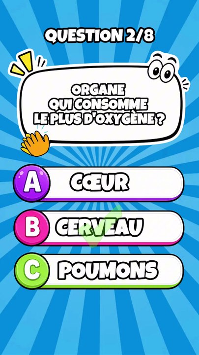 Quiz corps humain — 8 questions impossibles de culture générale