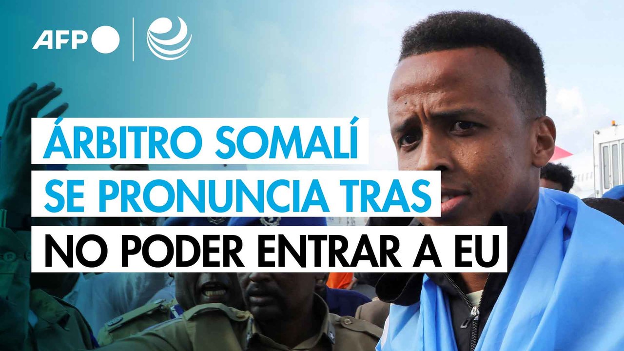"Estaré en el próximo Mundial" en 2030, asegura árbitro somalí rechazado por EEUU