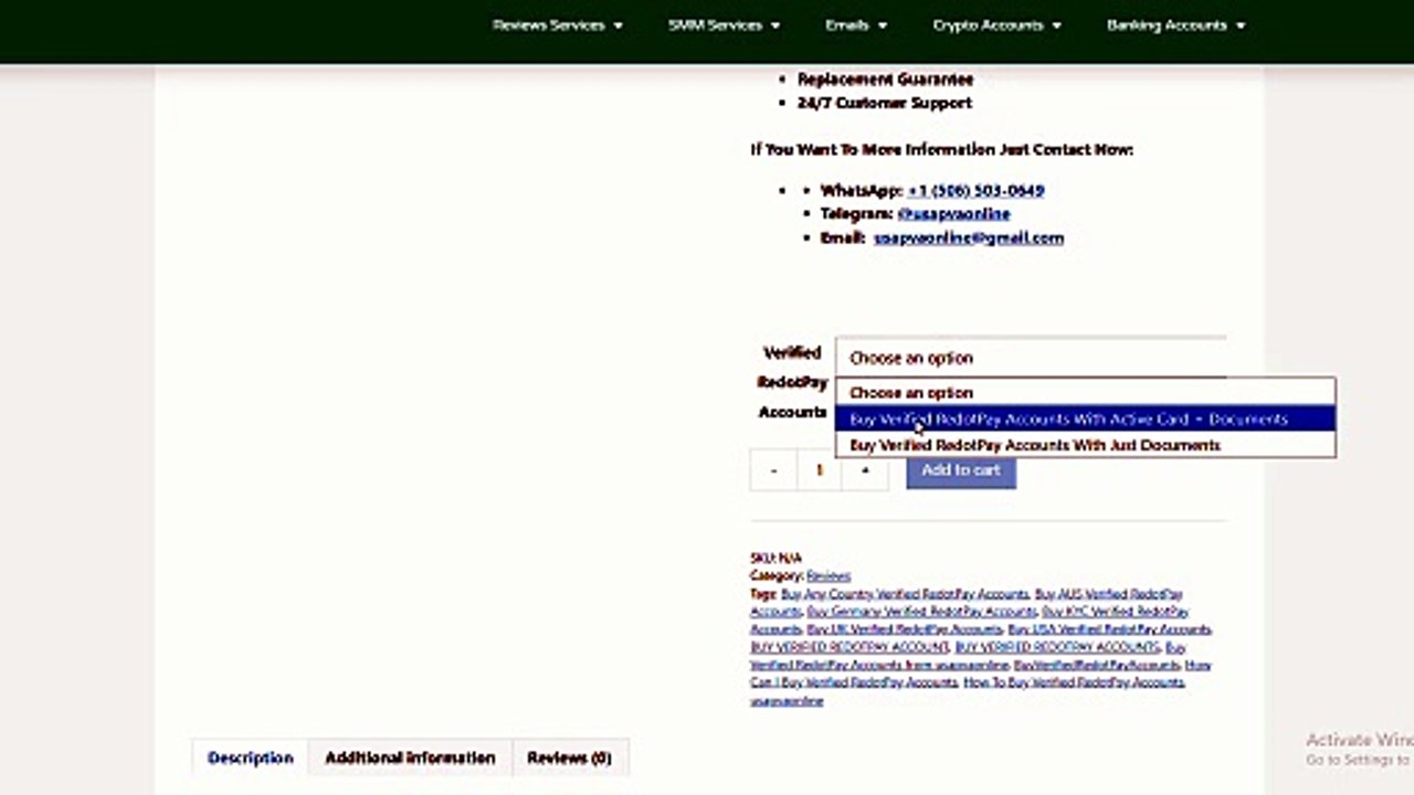 How to Buying Verified Redotpay Accounts and Avoid Scams