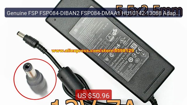 Genuine FSP FSP084-DIBAN2 FSP084-DMAA1 HU10142-13088 Adapter 12V 7A... Top Rated 2026 | Buy Now!