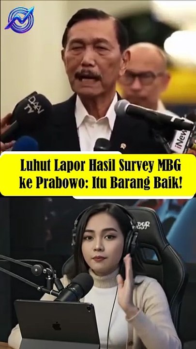 Luhut Lapor Hasil Survey MBG ke Prabowo: Itu Barang Baik!
