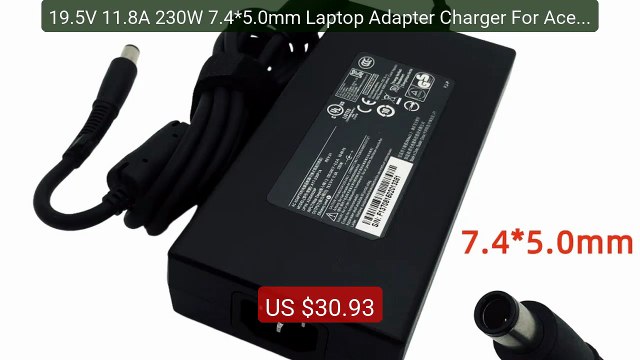 19.5V 11.8A 230W 7.4*5.0mm Laptop Adapter Charger For Acer Pr... Amazing Value 2026 | Must Have!