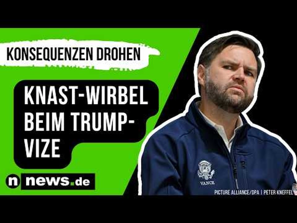 J.D. Vance: Knast-Wirbel beim Trump-Vize - Vance droht mit Konsequenzen