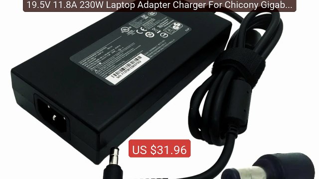 19.5V 11.8A 230W Laptop Adapter Charger For Chicony Gigabyte ... Amazing Value 2026 | Must Have!