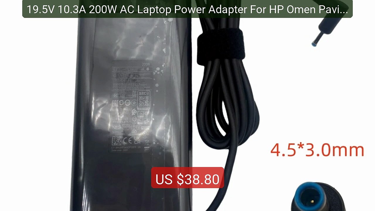 19.5V 10.3A 200W AC Laptop Power Adapter For HP Omen Pavilion Gami... -- Best Deal 2026 | Shop Now!
