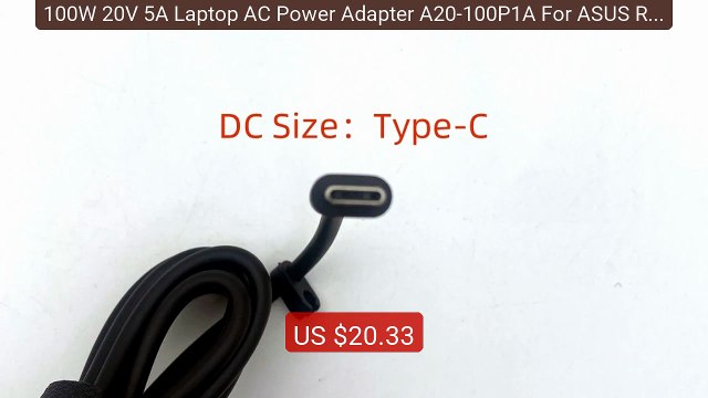 100W 20V 5A Laptop AC Power Adapter A20-100P1A For ASUS ROG... Top Pick 2026 | Unbeatable Price!