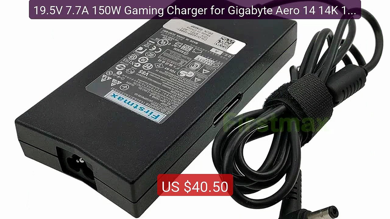 19.5V 7.7A 150W Gaming Charger for Gigabyte Aero 14 14K 15 15W... -- Hot Deal 2026 | Limited Offer!
