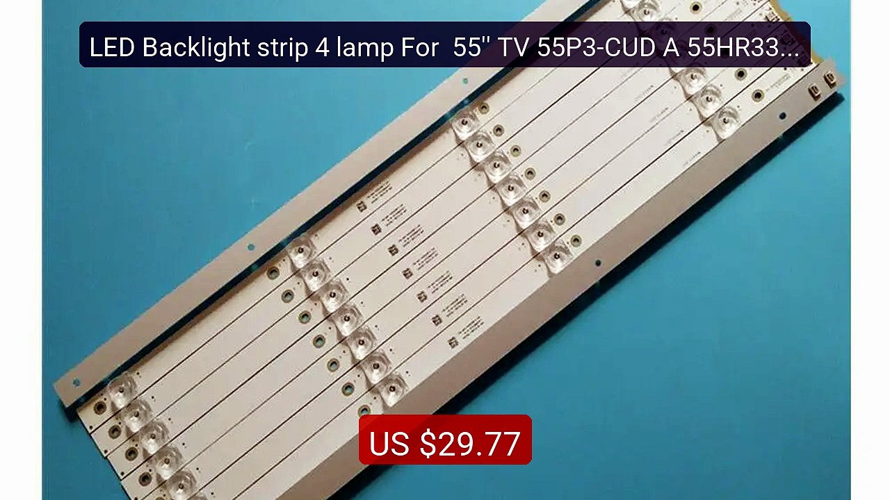 LED Backlight strip 4 lamp For  55'' TV 55P3-CUD A 55HR330M04A... -- Hot Deal 2026 | Limited Offer!