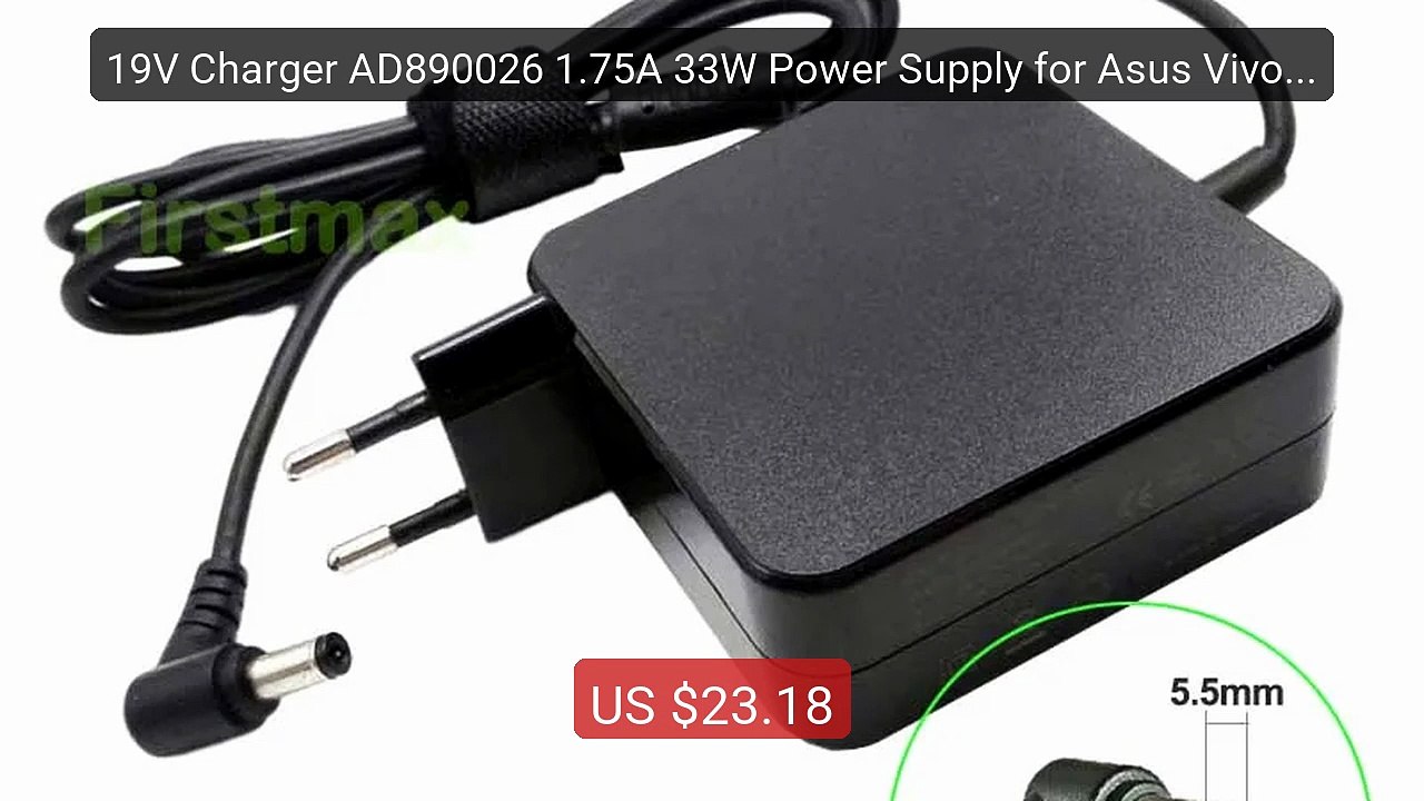 19V Charger AD890026 1.75A 33W Power Supply for Asus VivoBook ... -- Best Buy 2026 | Great Quality!