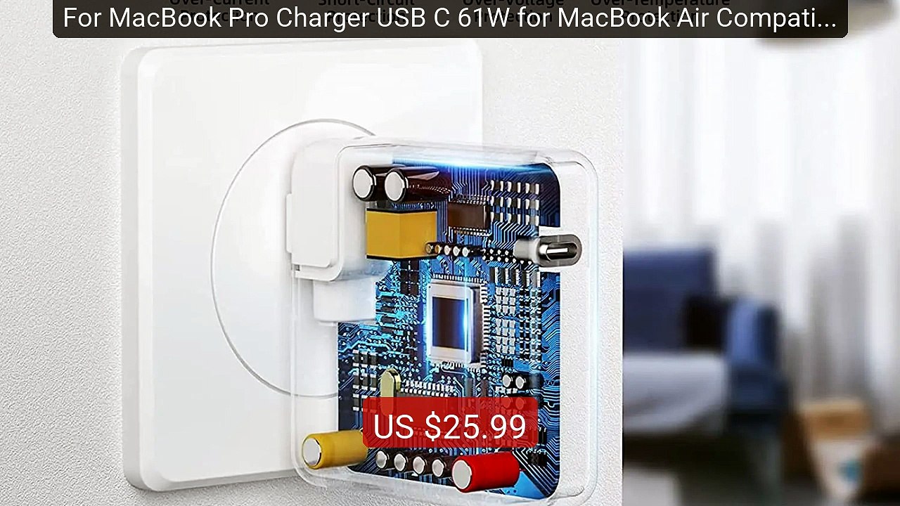 For MacBook Pro Charger USB C 61W for MacBook Air Compatibl... -- Top Pick 2026 | Unbeatable Price!