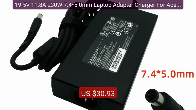 19.5V 11.8A 230W 7.4*5.0mm Laptop Adapter Charger For Acer Pr... Amazing Value 2026 | Must Have!