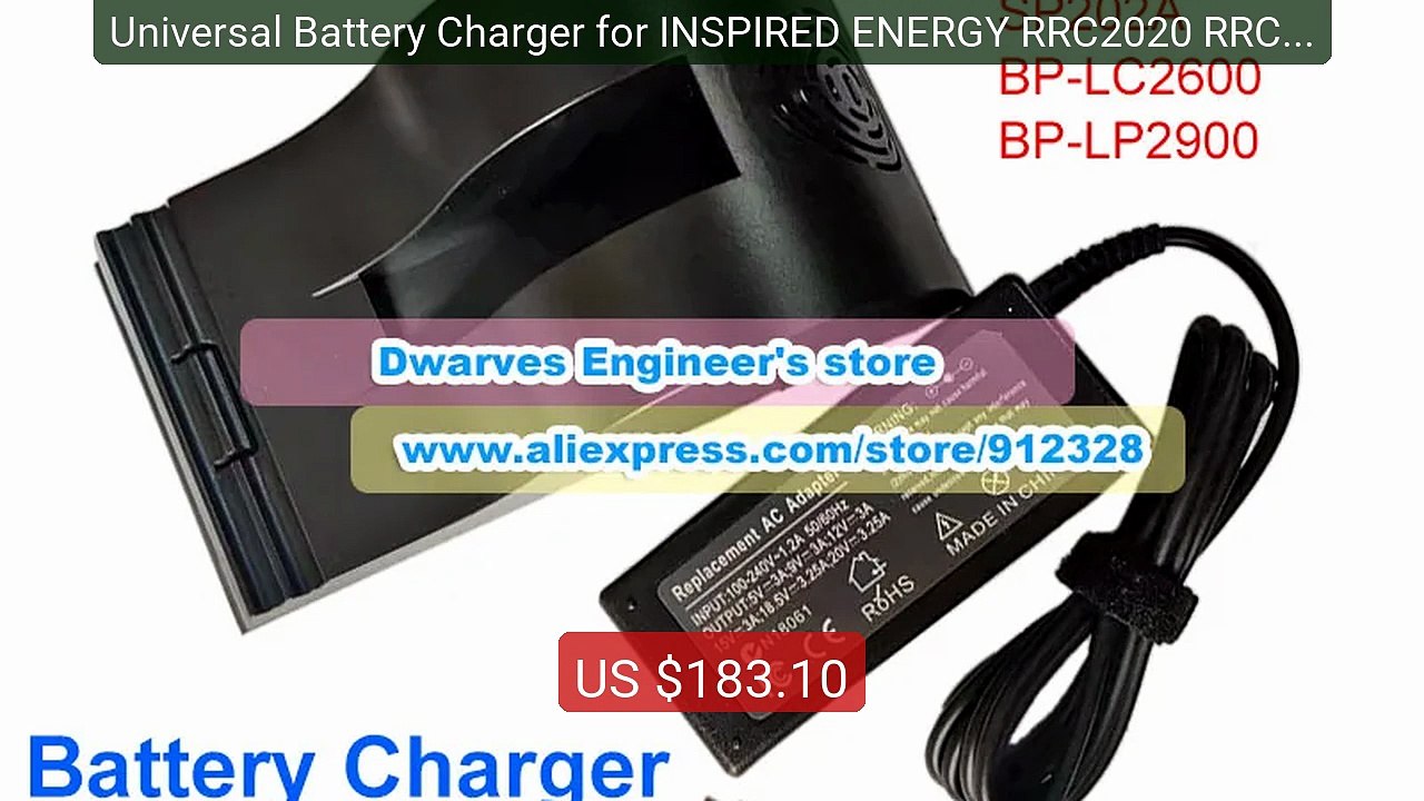 Universal Battery Charger for INSPIRED ENERGY RRC2020 RRC2020... -- Amazing Value 2026 | Must Have!