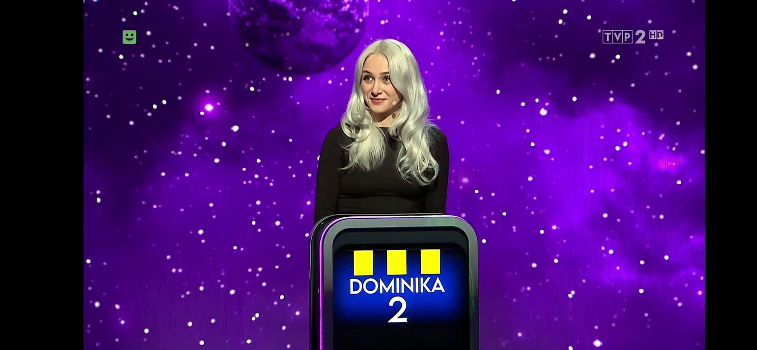 Kobieta się zdziwiła, że dobrze odpowiedziała  Fragment pochodzi z 5. odcinka 151. serii teleturnieju Jeden z dziesięciu.