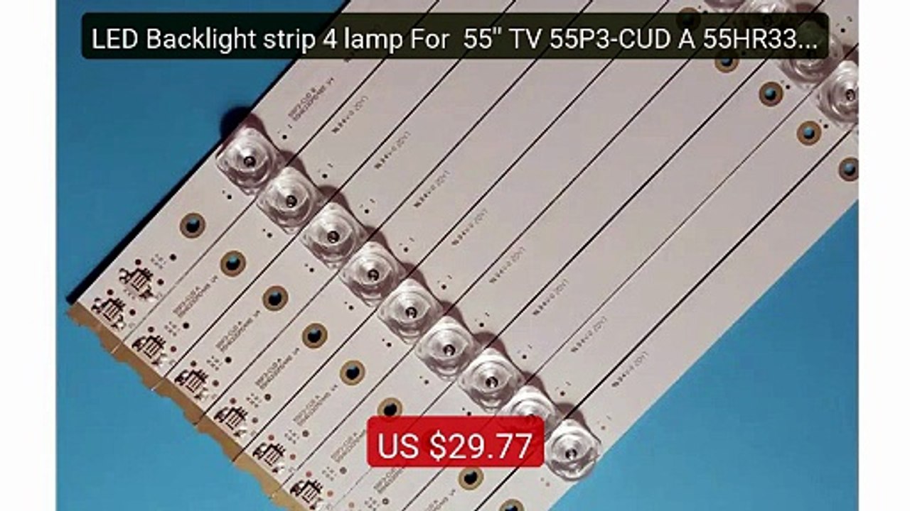 LED Backlight strip 4 lamp For  55'' TV 55P3-CUD A 55HR330M04A... -- Best Buy 2026 | Great Quality!