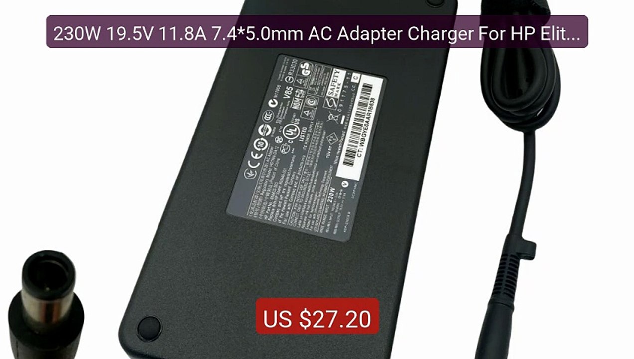 230W 19.5V 11.8A 7.4*5.0mm AC Adapter Charger For HP EliteBook 874... -- Best Deal 2026 | Shop Now!