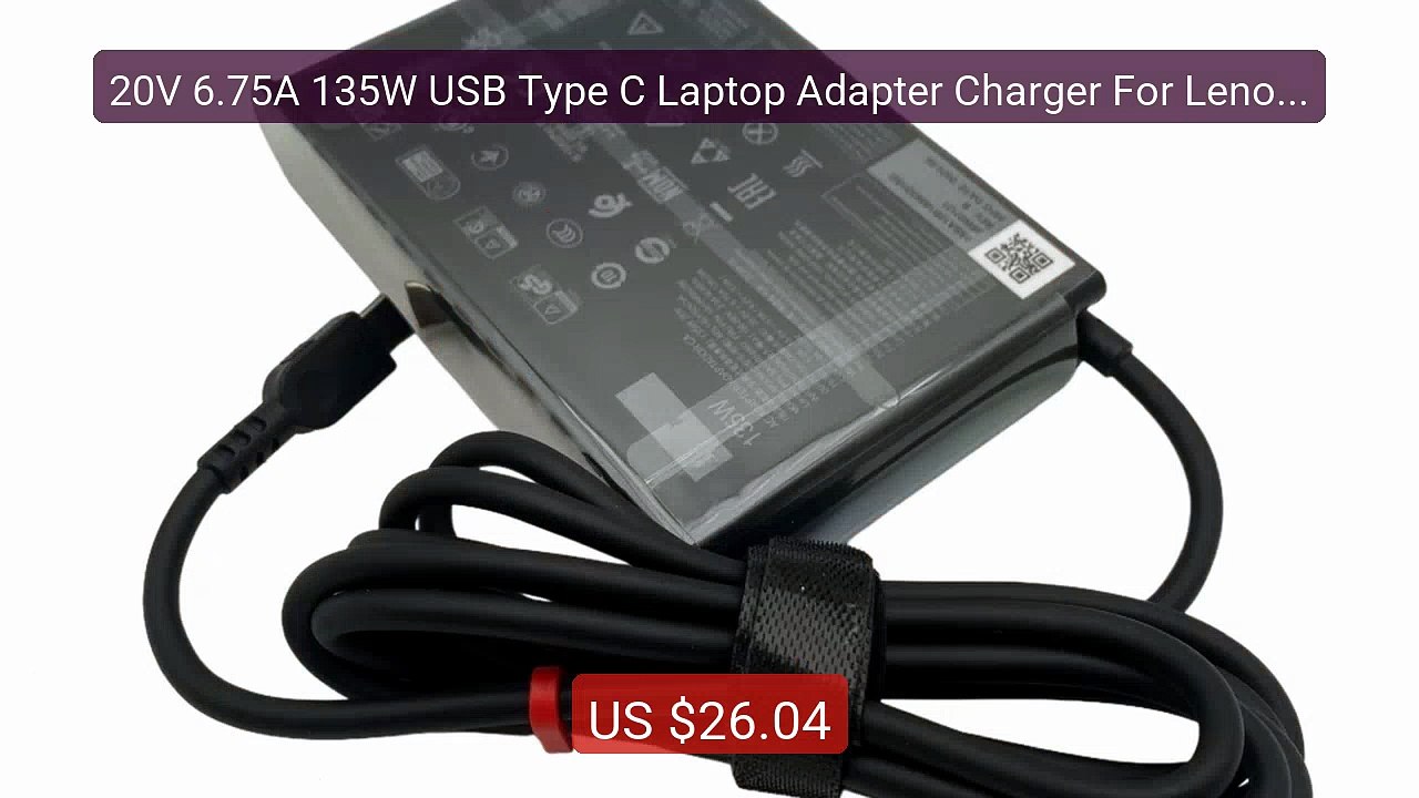 20V 6.75A 135W USB Type C Laptop Adapter Charger For Lenovo ThinkP... -- Best Deal 2026 | Shop Now!
