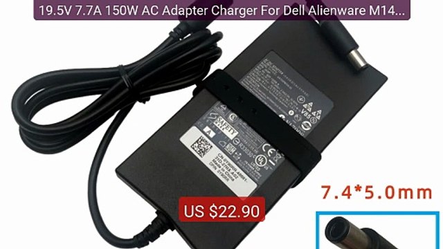 19.5V 7.7A 150W AC Adapter Charger For Dell Alienware M14X R2 ... Best Buy 2026 | Great Quality!