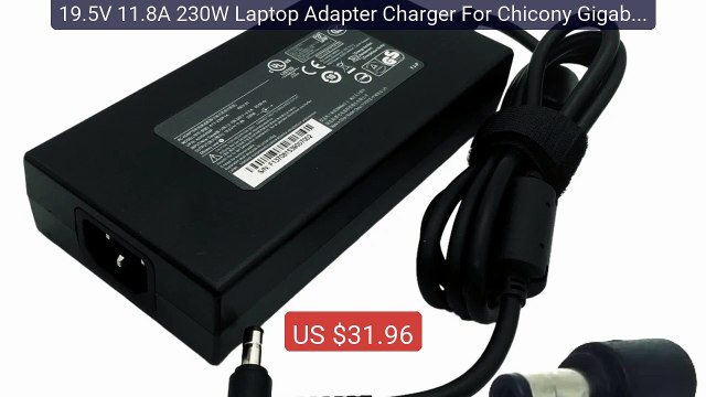 19.5V 11.8A 230W Laptop Adapter Charger For Chicony Gigabyte A... Hot Deal 2026 | Limited Offer!