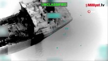 CENTCOM: "ABD'ye ait bir hava aracı, Umman Körfezi'nde petrol tankerine hassas mühimmat ateşledi"