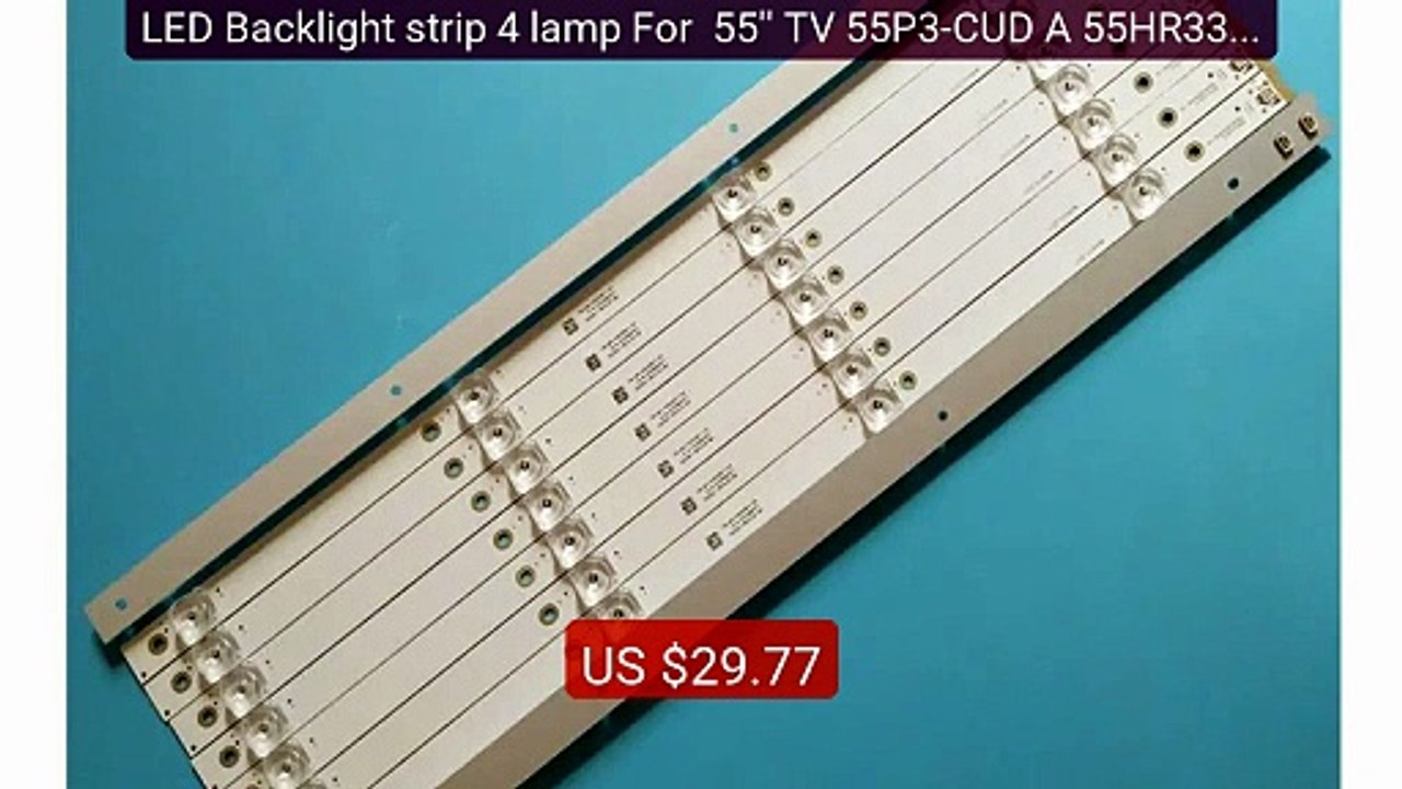 LED Backlight strip 4 lamp For  55'' TV 55P3-CUD A 55HR330M04A... -- Hot Deal 2026 | Limited Offer!