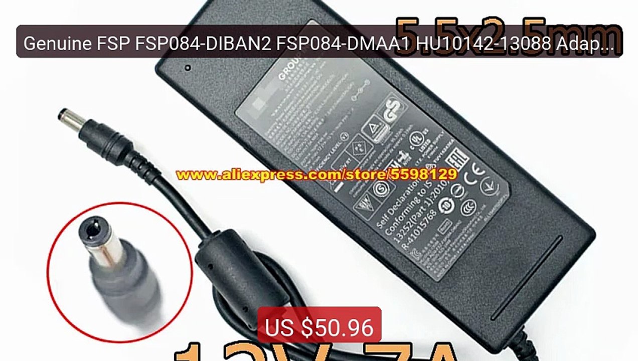 Genuine FSP FSP084-DIBAN2 FSP084-DMAA1 HU10142-13088 Adapter 12V 7... -- Best Deal 2026 | Shop Now!