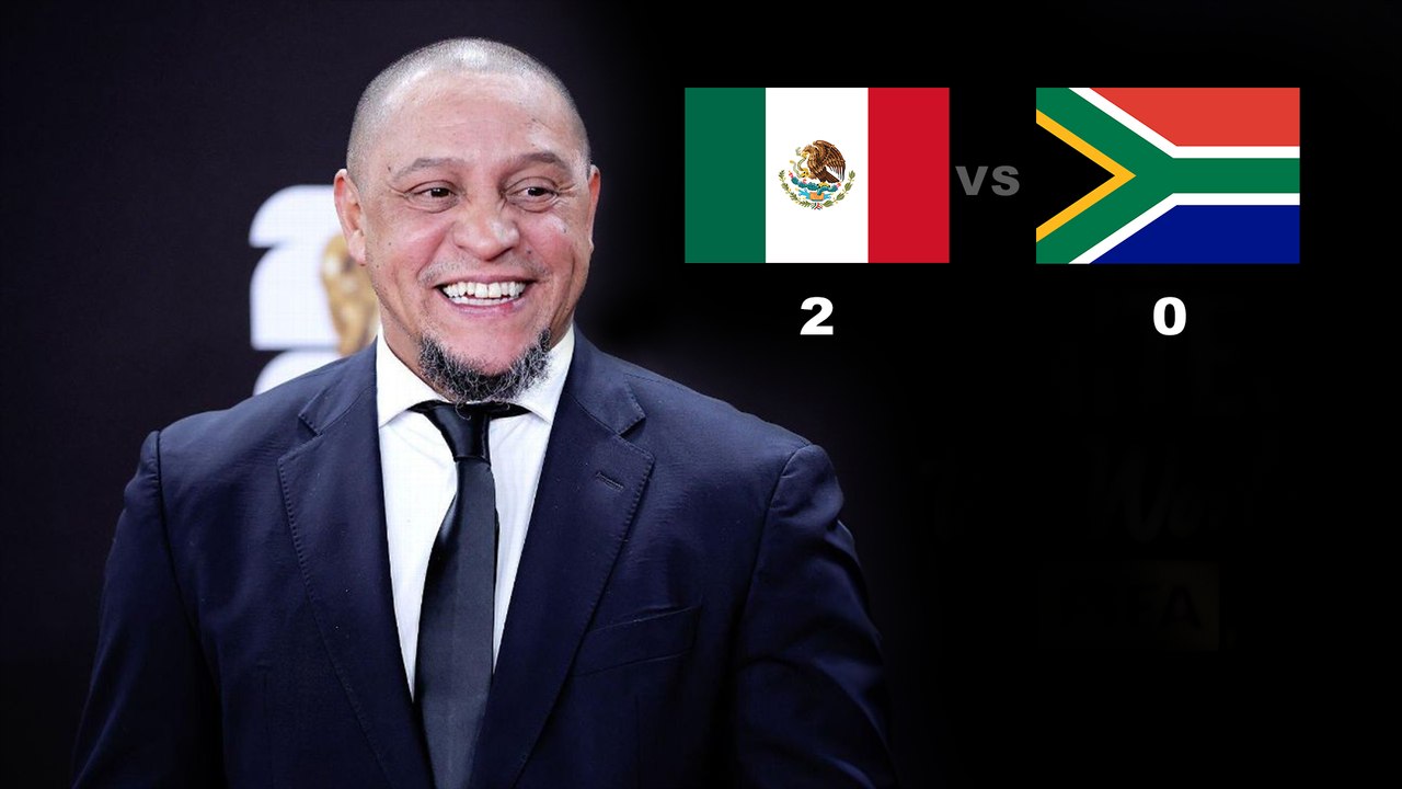 Roberto Carlos apuesta por la Selección Mexicana para ganar el partido de inauguración del Mundial 2026 frente a Sudáfrica