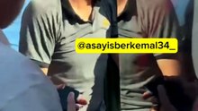 Tramvayda mide bulandıran olay: Önce bir güzel dövüp sonra polise verdiler!
