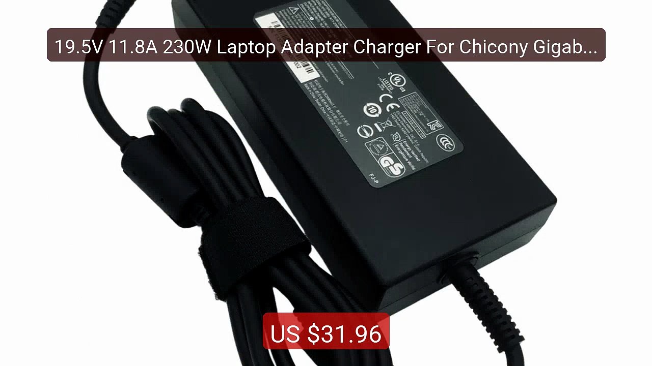 19.5V 11.8A 230W Laptop Adapter Charger For Chicony Gigabyte A... -- Hot Deal 2026 | Limited Offer!