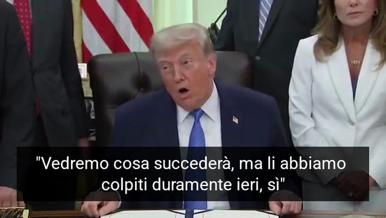 Trump annuncia nuovi attacchi contro l'Iran: "Colpiremo duro"