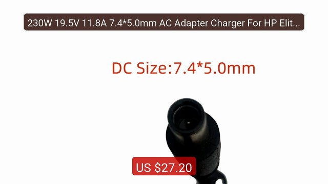 230W 19.5V 11.8A 7.4*5.0mm AC Adapter Charger For HP EliteBook 8740... Top Rated 2026 | Buy Now!