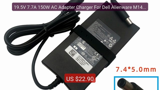 19.5V 7.7A 150W AC Adapter Charger For Dell Alienware M14X R2 ... Hot Deal 2026 | Limited Offer!