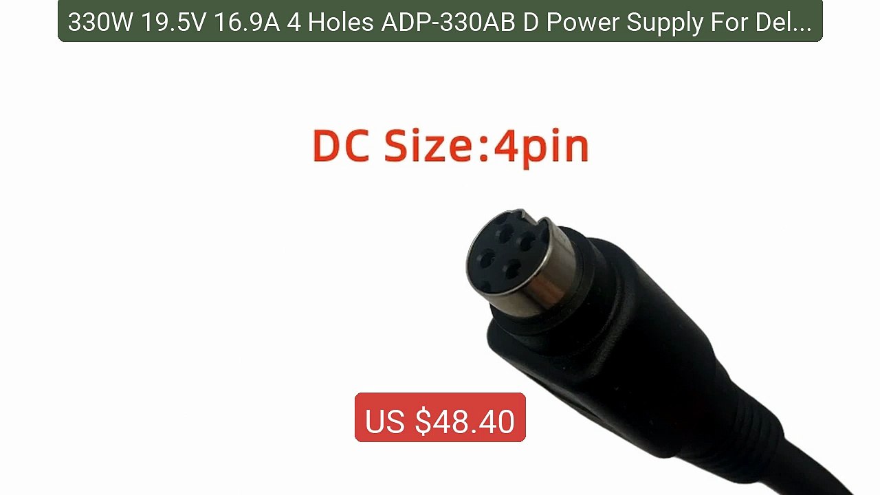 330W 19.5V 16.9A 4 Holes ADP-330AB D Power Supply For Delta M... -- Amazing Value 2026 | Must Have!