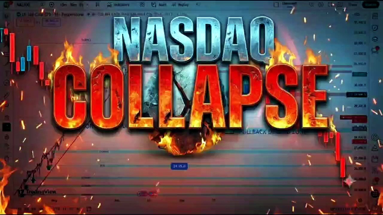 NASDAQ COLLAPSE? 🔥 (NAS100 Institutional SMC Analysis)