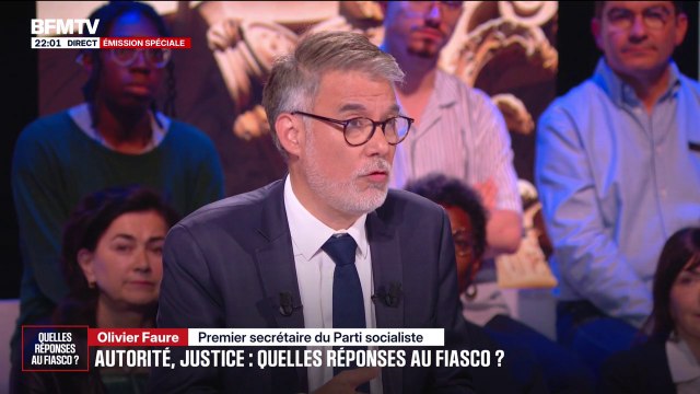Périscolaire à Paris: C'est un échec dont nous devons prendre la responsabilité, en tout cas la part qui nous incombe , explique Olivier Faure, Premier secrétaire du Parti socialiste