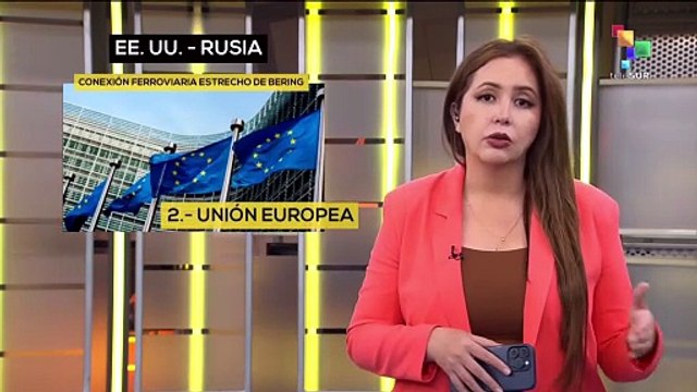 El Mapa | Vectores del día | EE.UU.-Rusia | Conexión Ferroviaria Estrecho de Bering 10-06-2026