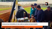 Passalacqua desarrolló una amplia agenda en San Vicente