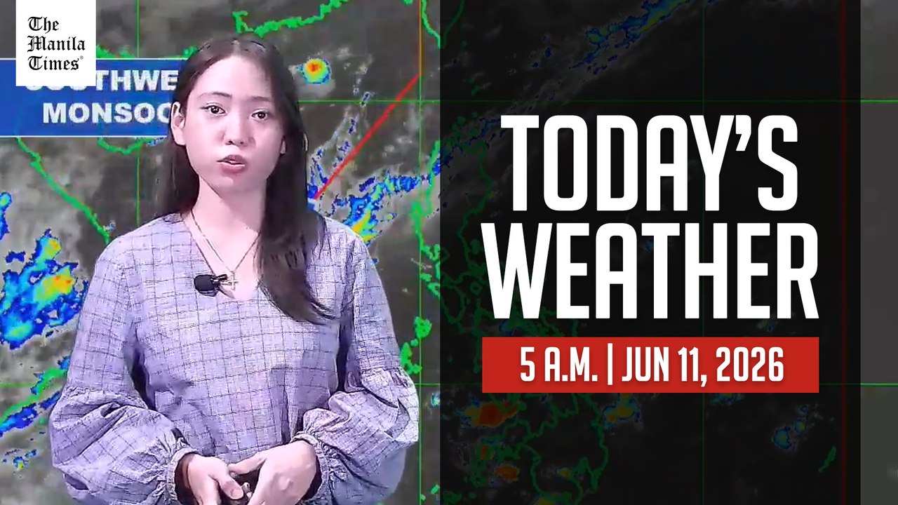 Today's Weather, 5 A.M. | Jun. 11, 2026