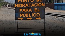 Ofrecen punto de hidratación gratuito a la comunidad desde hace cuatro años