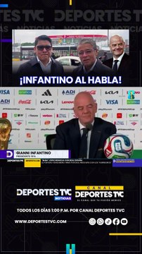 Desde la Ciudad de México Deportes TVC presente en la conferencia de prensa de Gianni Infantino