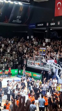 Maç Sonu Üçlüsü Dusan'dan - Beşiktaş Gain 80-71 Bahçeşehir Koleji - Türkiye Sigorta Basketbol Süper Ligi Play Off Yarı Final 5. Maç