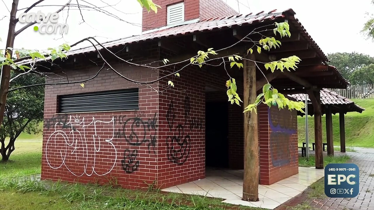 Vândalos destroem estrutura dos banheiros no Ecopark Morumbi